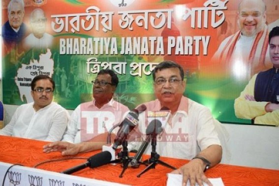 BJP demands CM's statement on Tripura's pre-poll violence